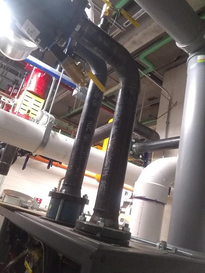 Mechanical Room Piping Job in Denver, CO