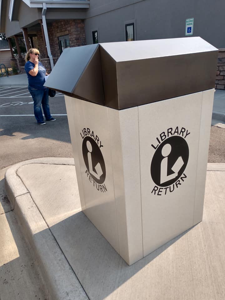 Repaired the library drop box for the town of Gilcrest, CO