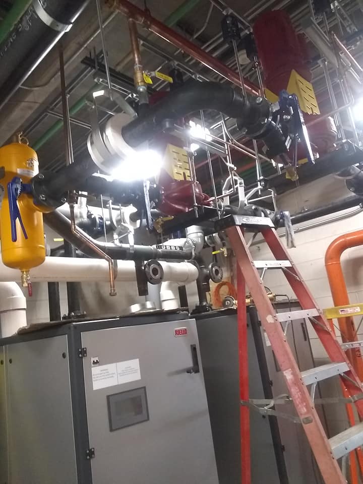 Mechanical Room Piping Job in Denver, CO