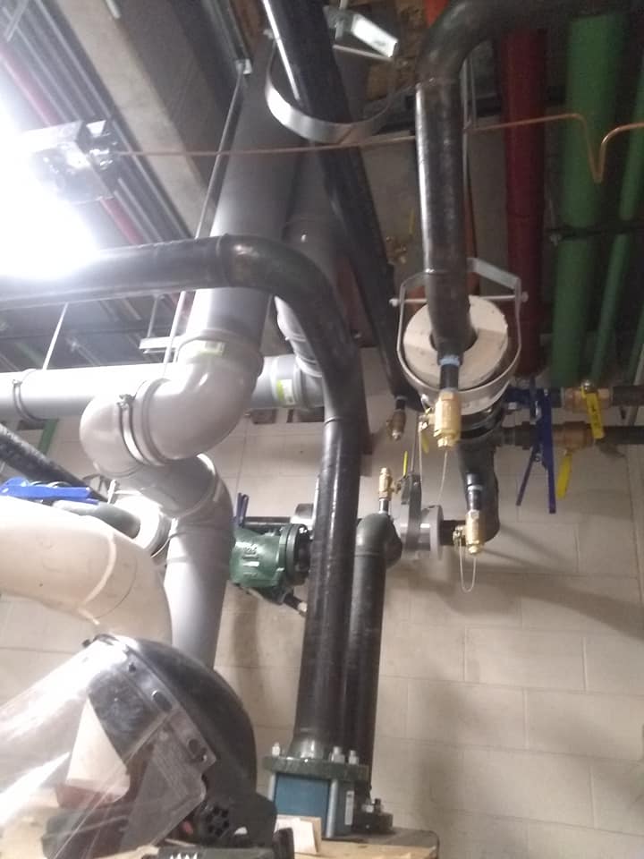 Mechanical Room Piping Job in Denver, CO