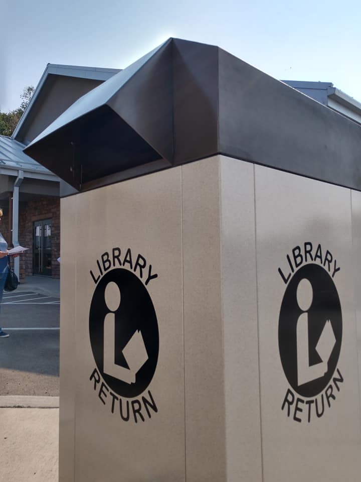 Repaired the library drop box for the town of Gilcrest, CO