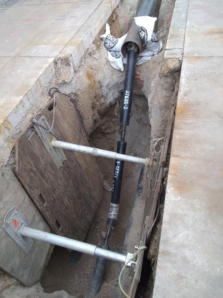 X-ray Quality Condensate Line Repair Job